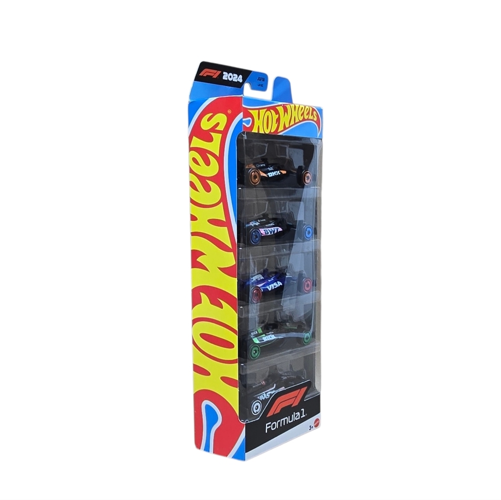 (2025) Hot Wheels -1:64 Scale Formula 1 Collectible Race Car (5-Pack), NEW - Picture 4 of 9